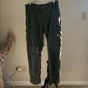 Men's Columbia Dark Green Cargo Pants